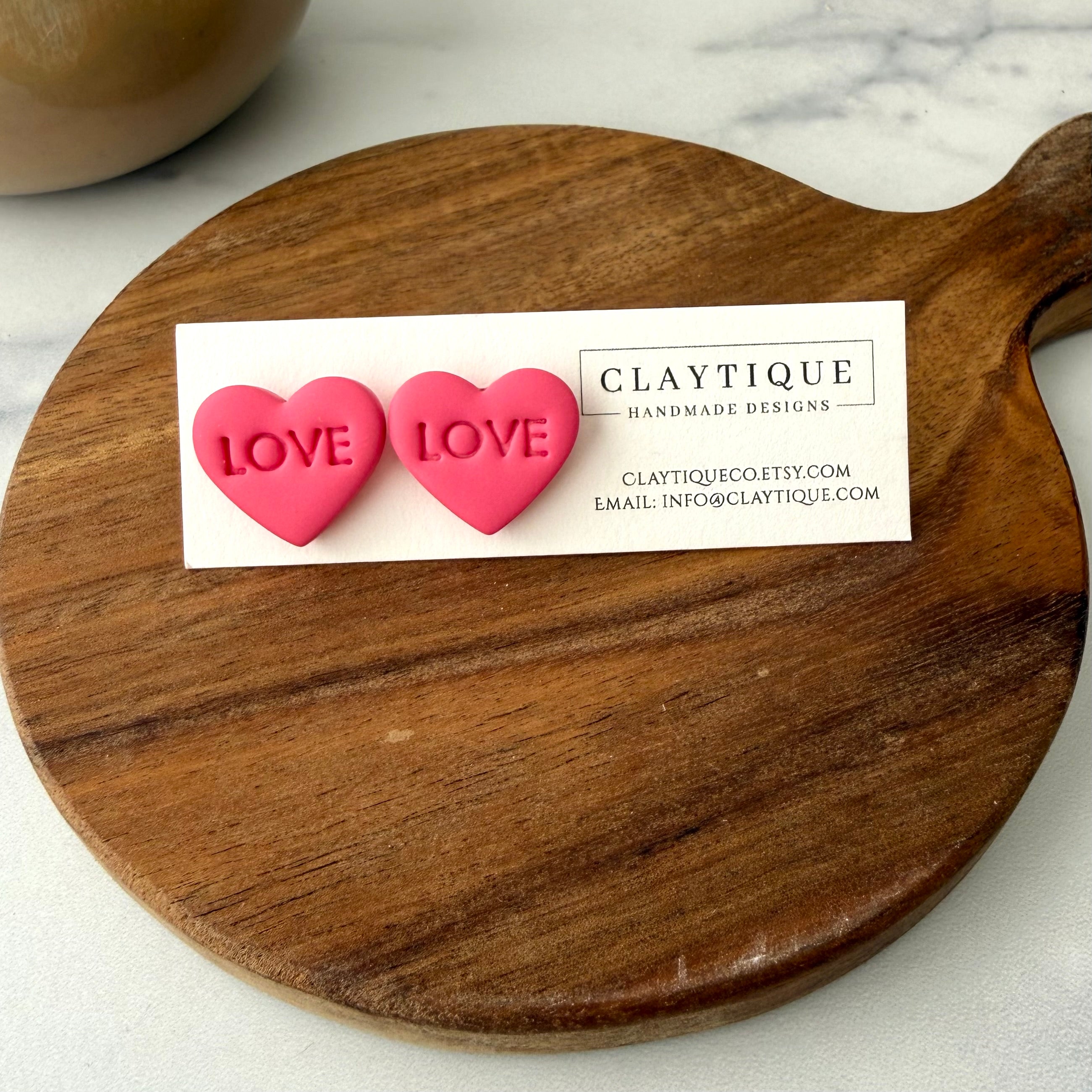 Valentine Love Stud Earrings